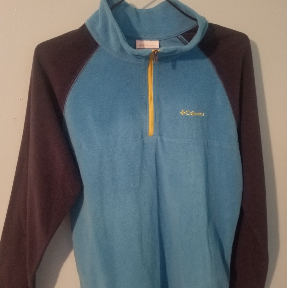 Blue and grey women's colombia fleece